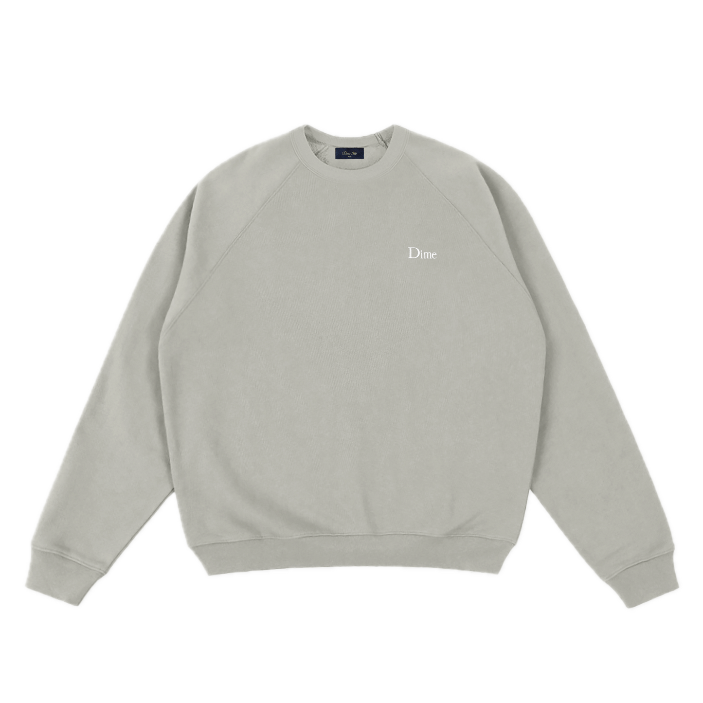 Dime Classic Small Logo Crewneck - Iron