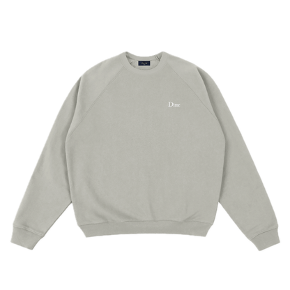 Dime Classic Small Logo Crewneck - Iron