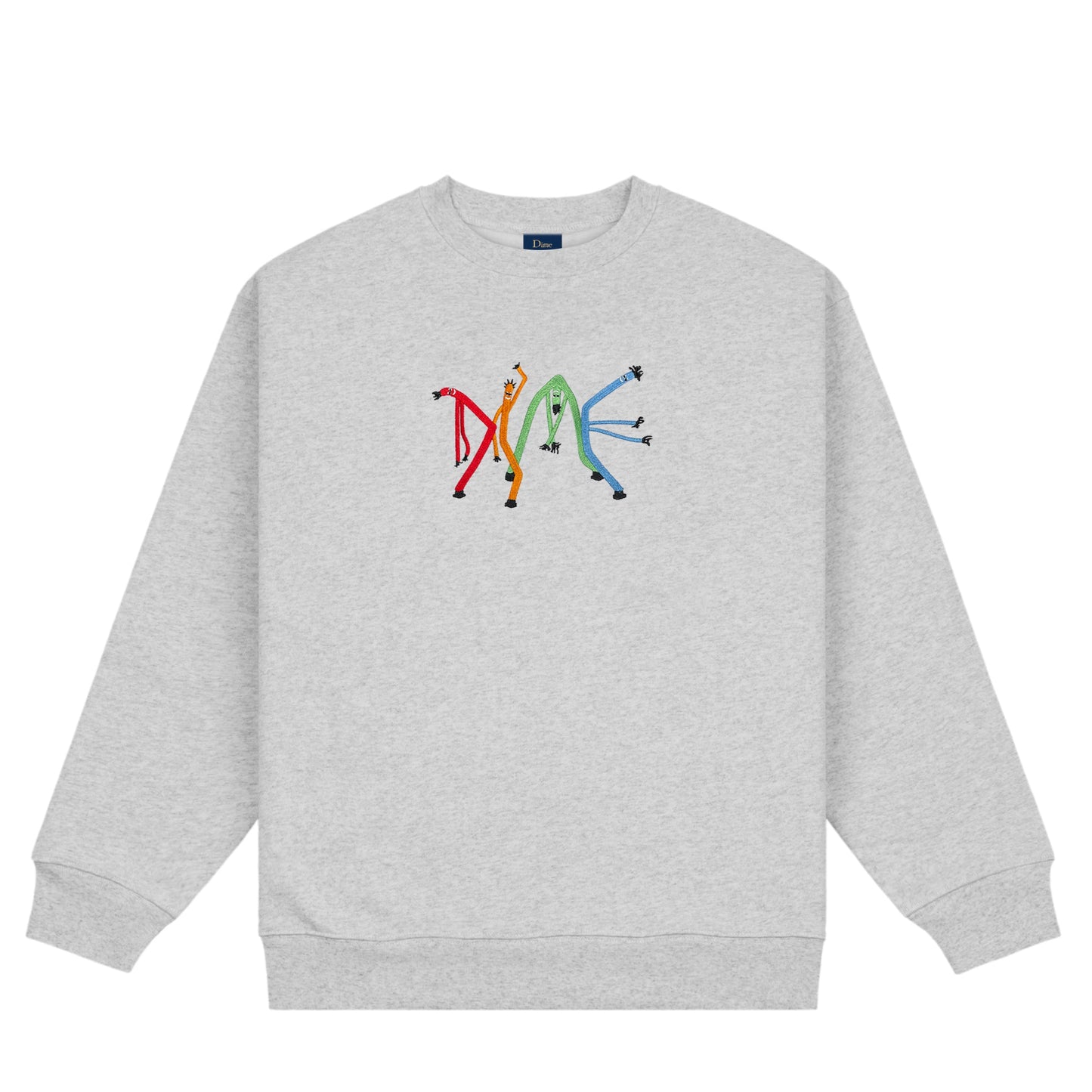 Dime Tubeman Crewneck - Heather Gray