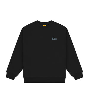 Dime Classic Small Logo Crewneck - Black