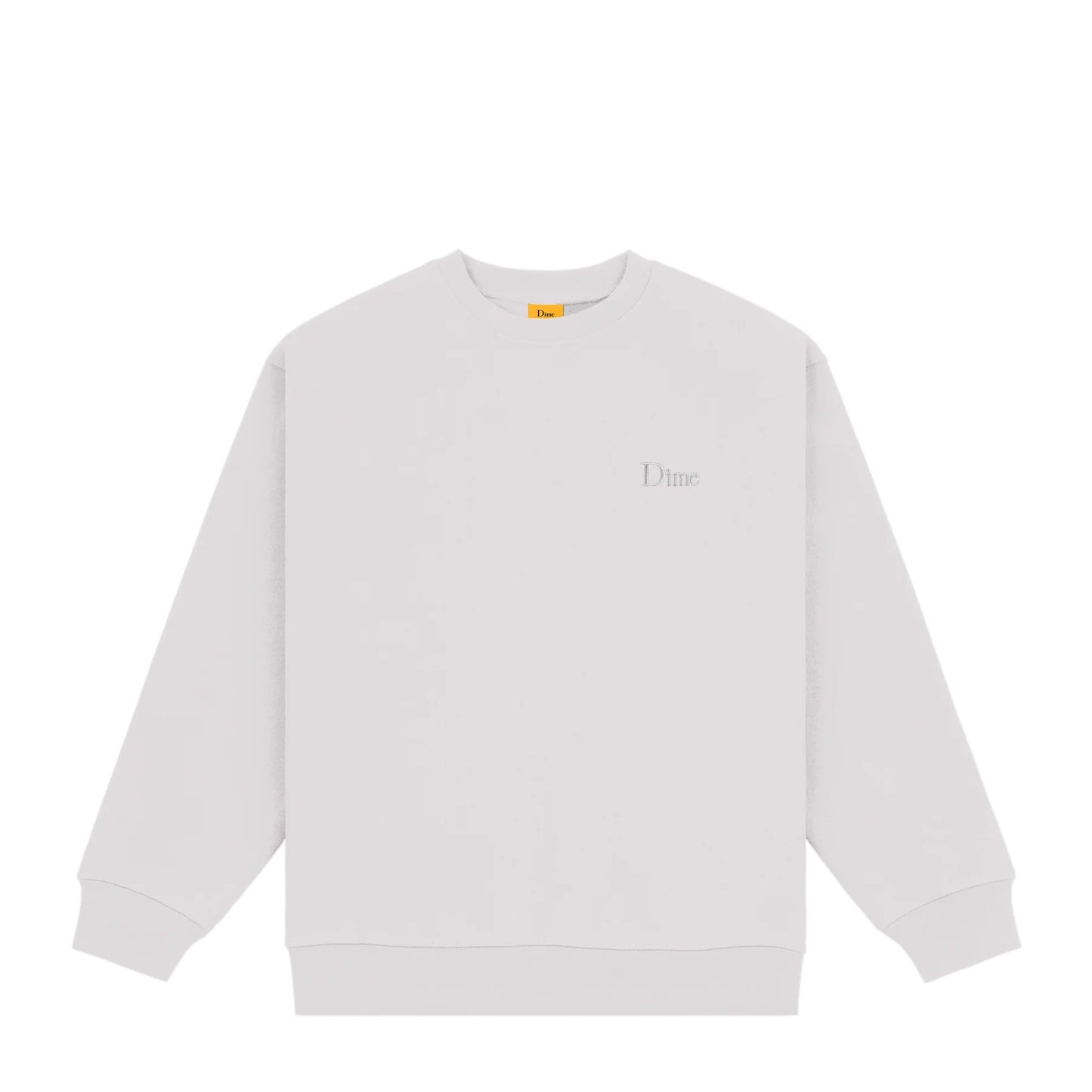 Dime Classic Small Logo Crewneck - Cement