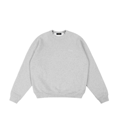 Dime Classic Small Logo Crewneck - Heather Gray