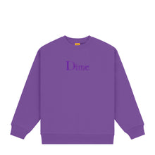 Load image into Gallery viewer, Dime Classic Logo Crewneck - Deep Purple