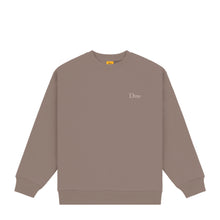 Load image into Gallery viewer, Dime Classic Small Logo Crewneck - Deep Sepia