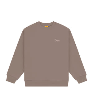 Dime Classic Small Logo Crewneck - Deep Sepia