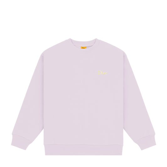 Dime Classic Small Logo Crewneck - Dusty Pink