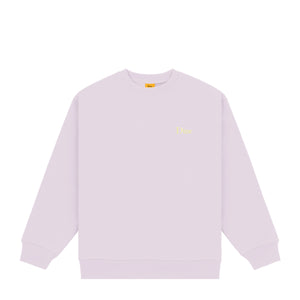 Dime Classic Small Logo Crewneck - Dusty Pink