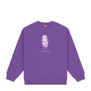 Dime Dimecorps Crewneck - Deep Purple