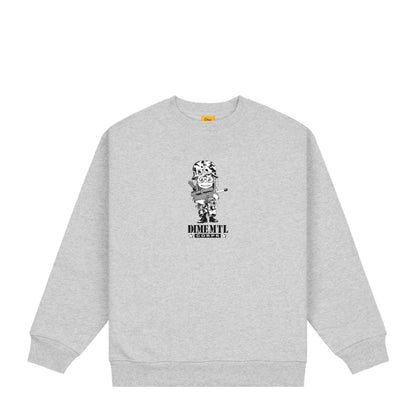 Dime Dimecorps Crewneck - Heather Gray