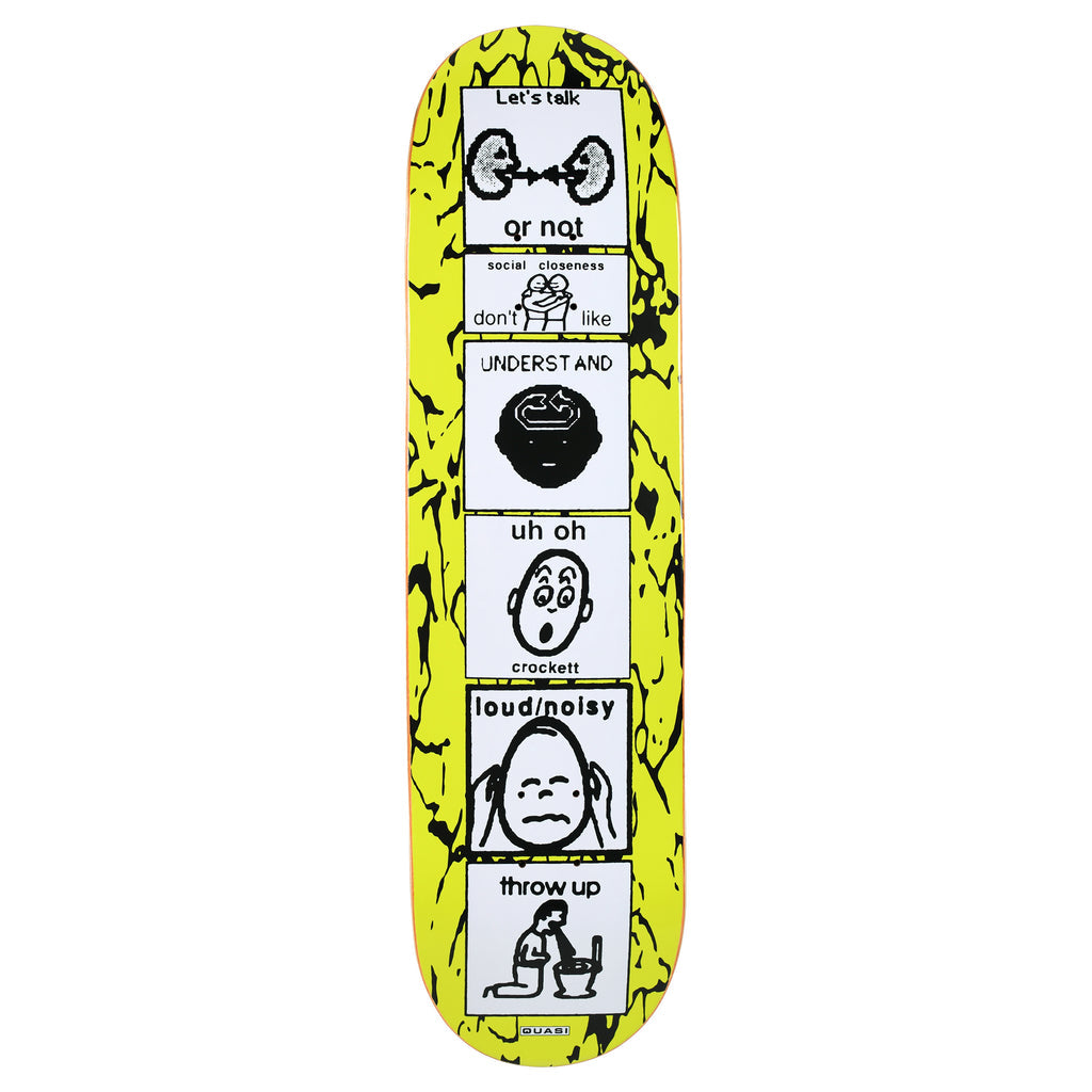 Quasi Crockett The Puker Deck - 8.25