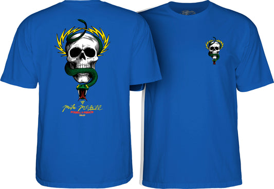 Powell Peralta Skull & Snake Tee - Royal Blue