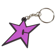 Load image into Gallery viewer, Carpet Company C-Star Keychain - Purple