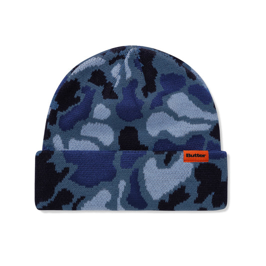 Butter Goods Camo Beanie - Snow