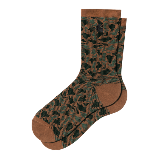 Carhartt WIP Camo Socks - Tamarind