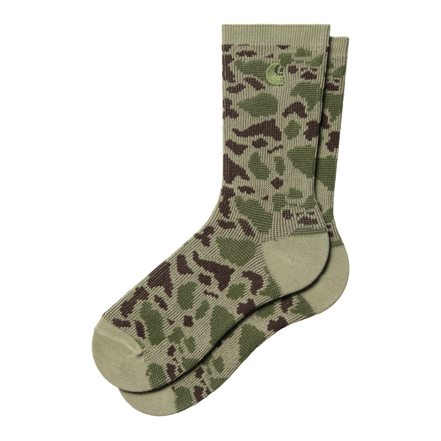 Carhartt WIP Camo Socks - Green