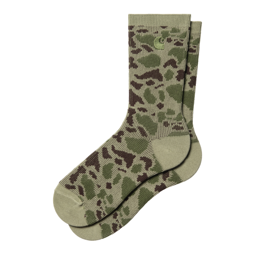 Carhartt WIP Camo Socks - Green