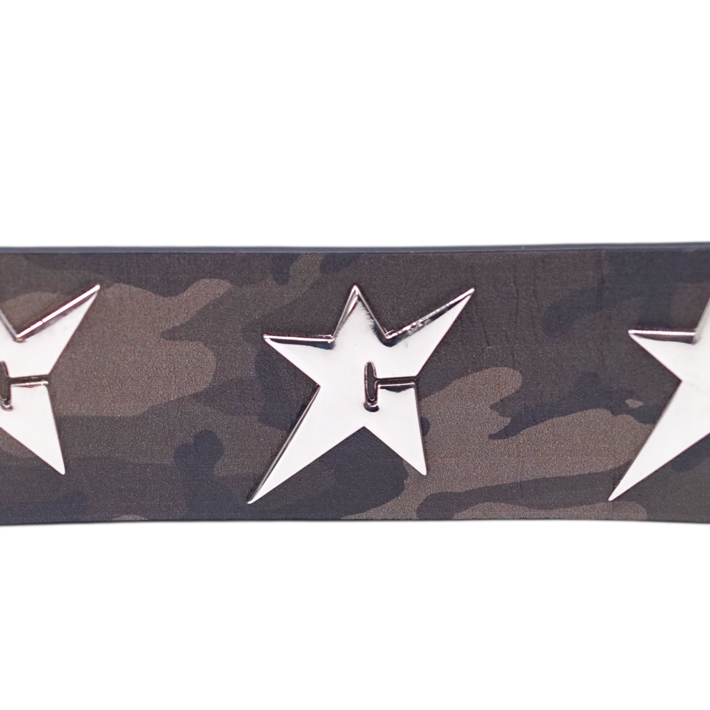 Carpet Company Riveted Leather Belt - Camo