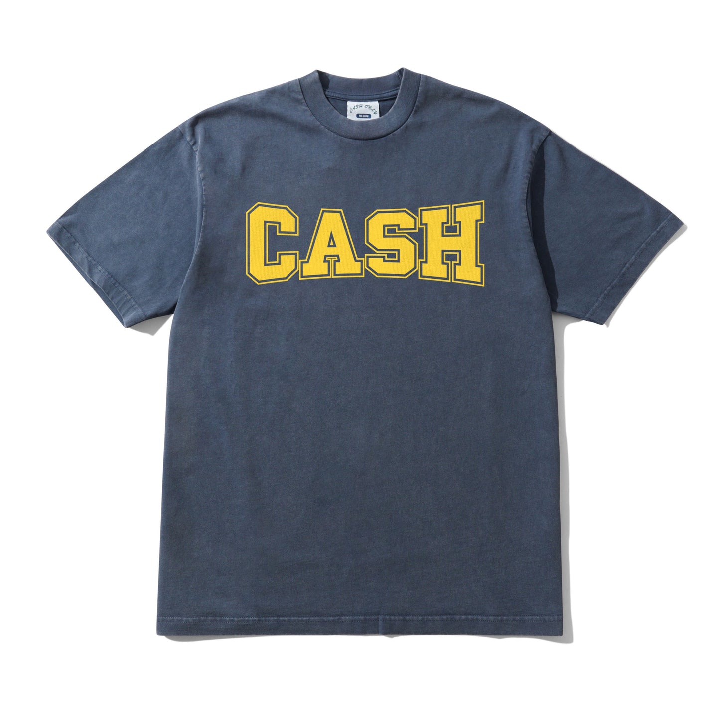 Cash Only Campus Tee - Washed Navy