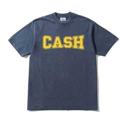 Cash Only Campus Tee - Washed Navy