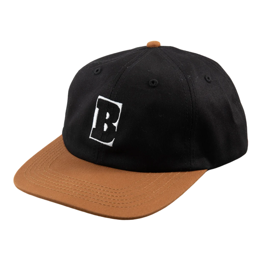 Baker Capital B Snapback - Black/Brown