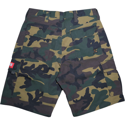 Carpet Company C-Star Cargo Shorts - Camo