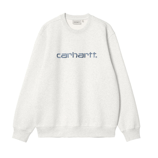 Carhartt WIP Carhartt Crewneck - Ash/Liberty