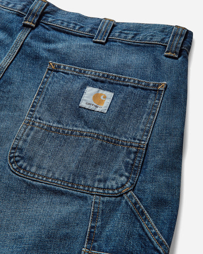 Carhartt WIP OG Single Knee Short - Blue Dark Used Wash