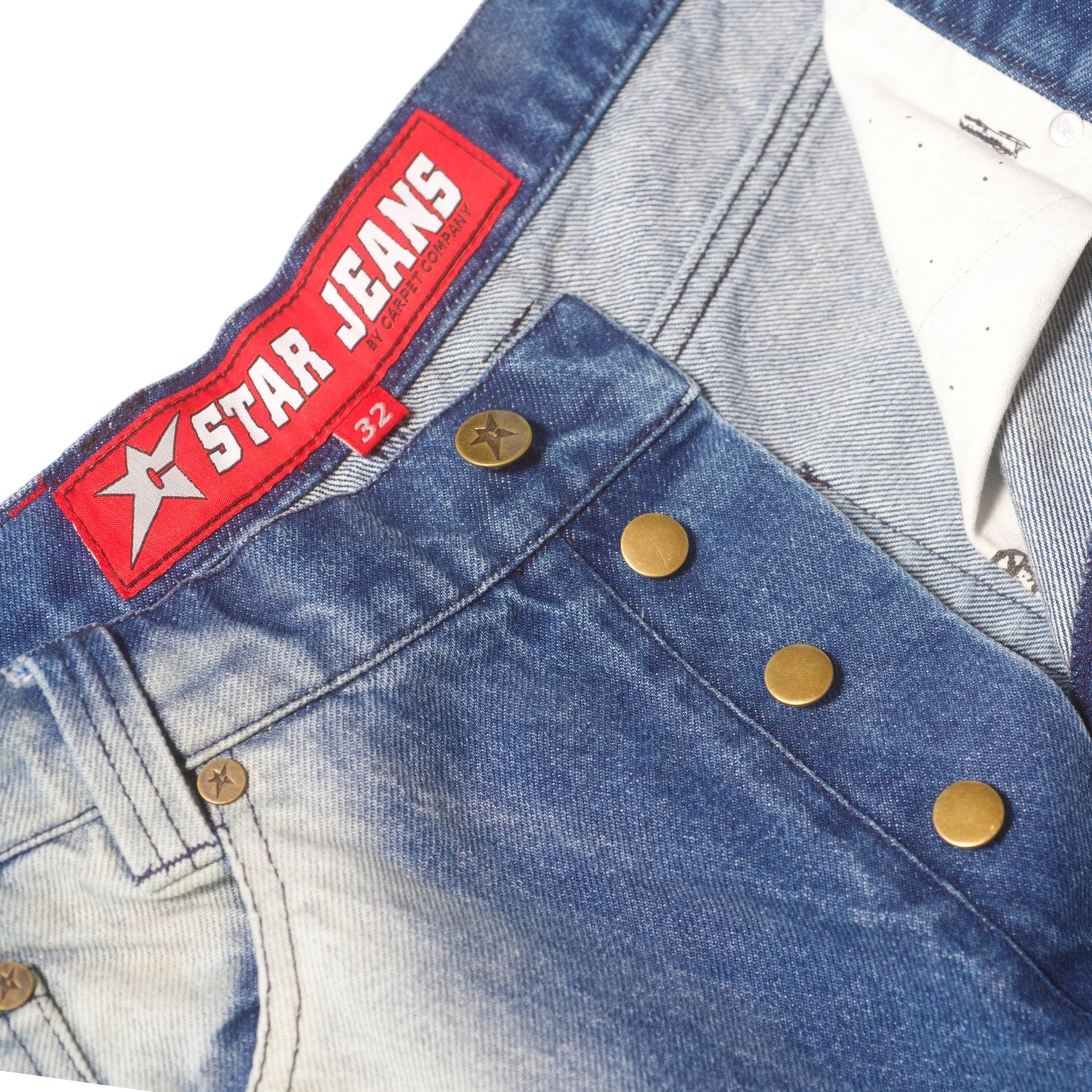 Carpet Company C-Star Jeans - Bleached Blue – Ninetimes Skateshop
