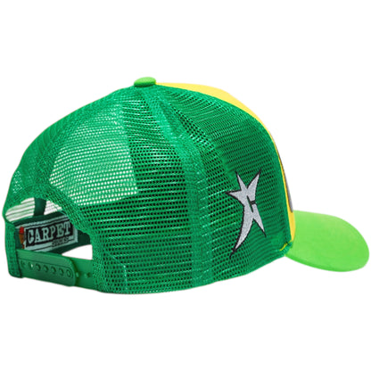 Carpet Company Carpet Hat - Green/Yellow