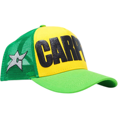 Carpet Company Carpet Hat - Green/Yellow