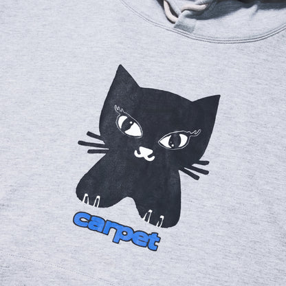 Carpet Company Cat Hoodie - Heather Grey