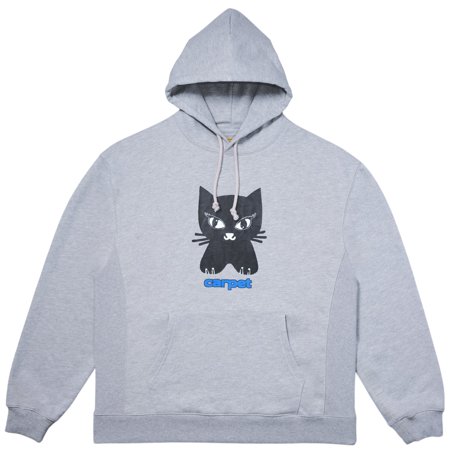 Carpet Company Cat Hoodie - Heather Grey