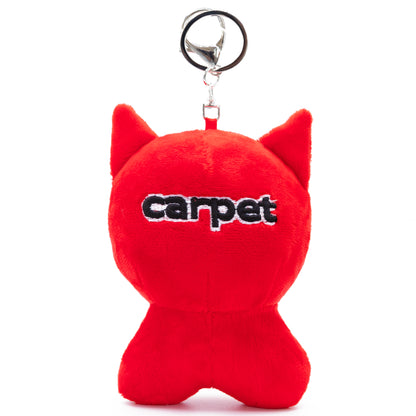 Carpet Company Cat Plush Keychain - Assorted Color