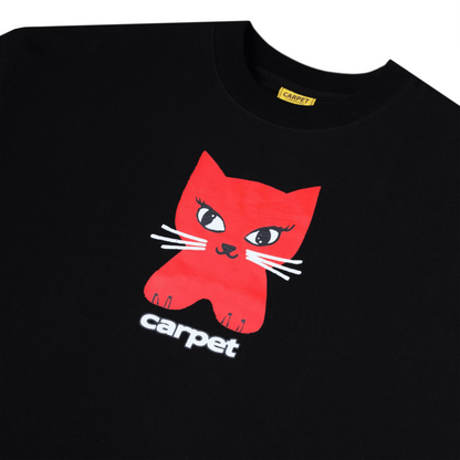 Carpet Company Cat Tee - Black