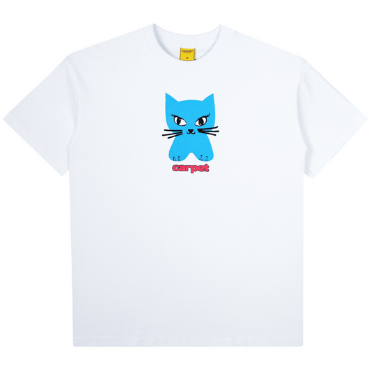 Carpet Company Cat Tee - White