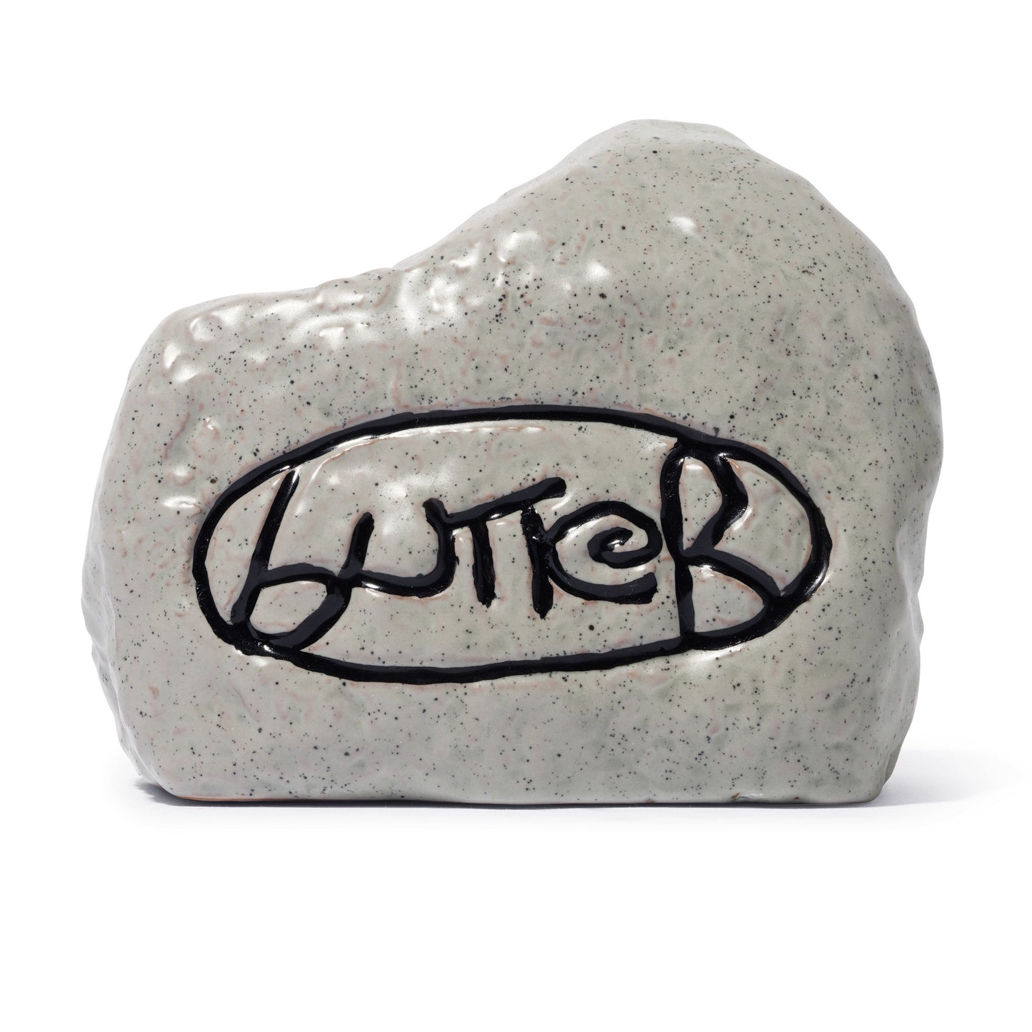 Butter Goods Ceramic Rock Incense Holder - Stone