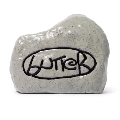 Butter Goods Ceramic Rock Incense Holder - Stone