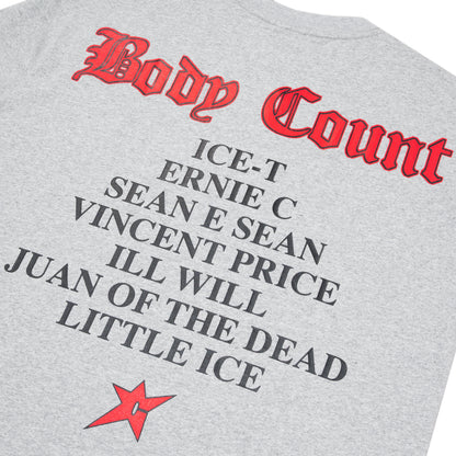 Carpet Company Body Count Chalkline Tee - Grey