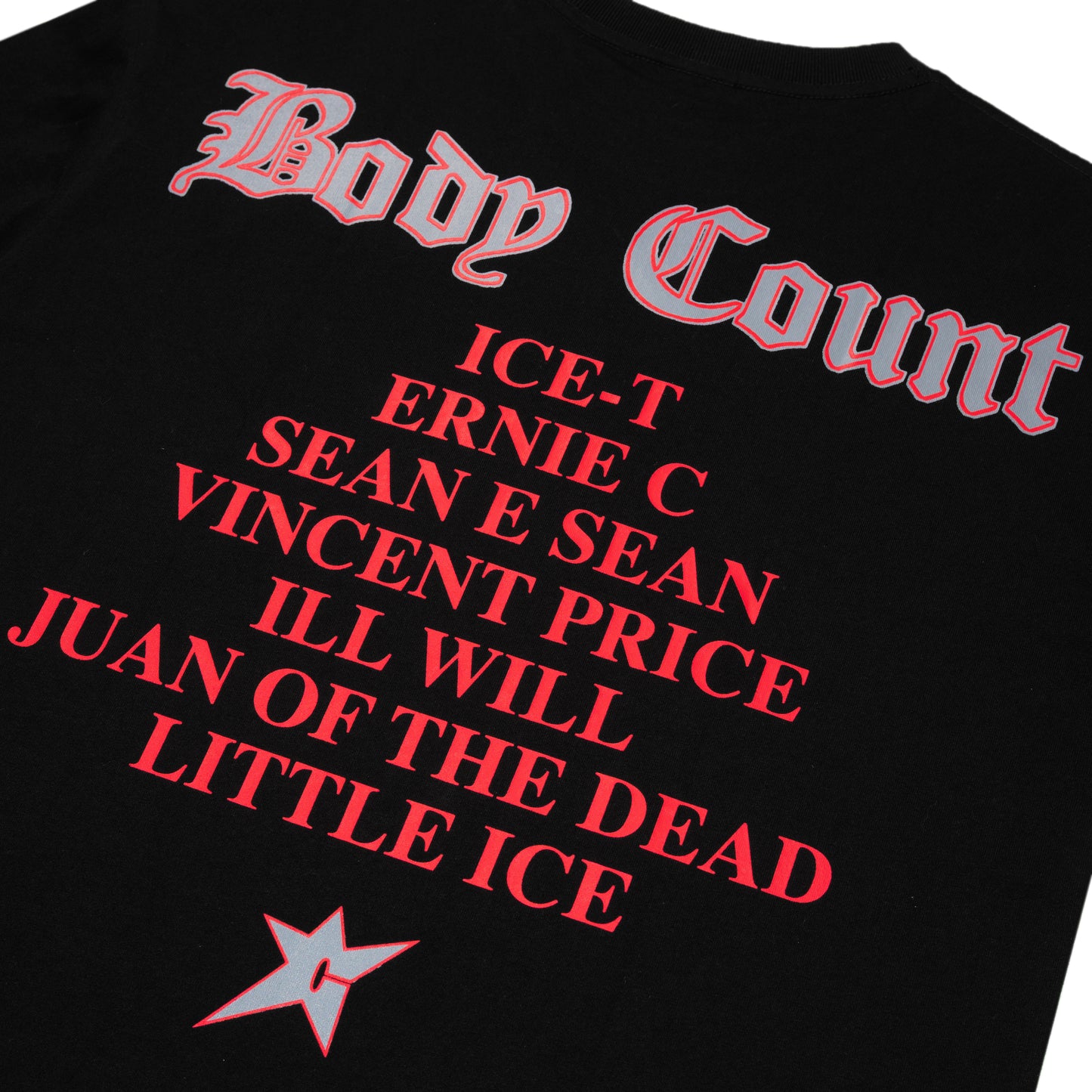Carpet Company Body Count Chalkline Tee - Black