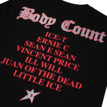 Carpet Company Body Count Chalkline Tee - Black