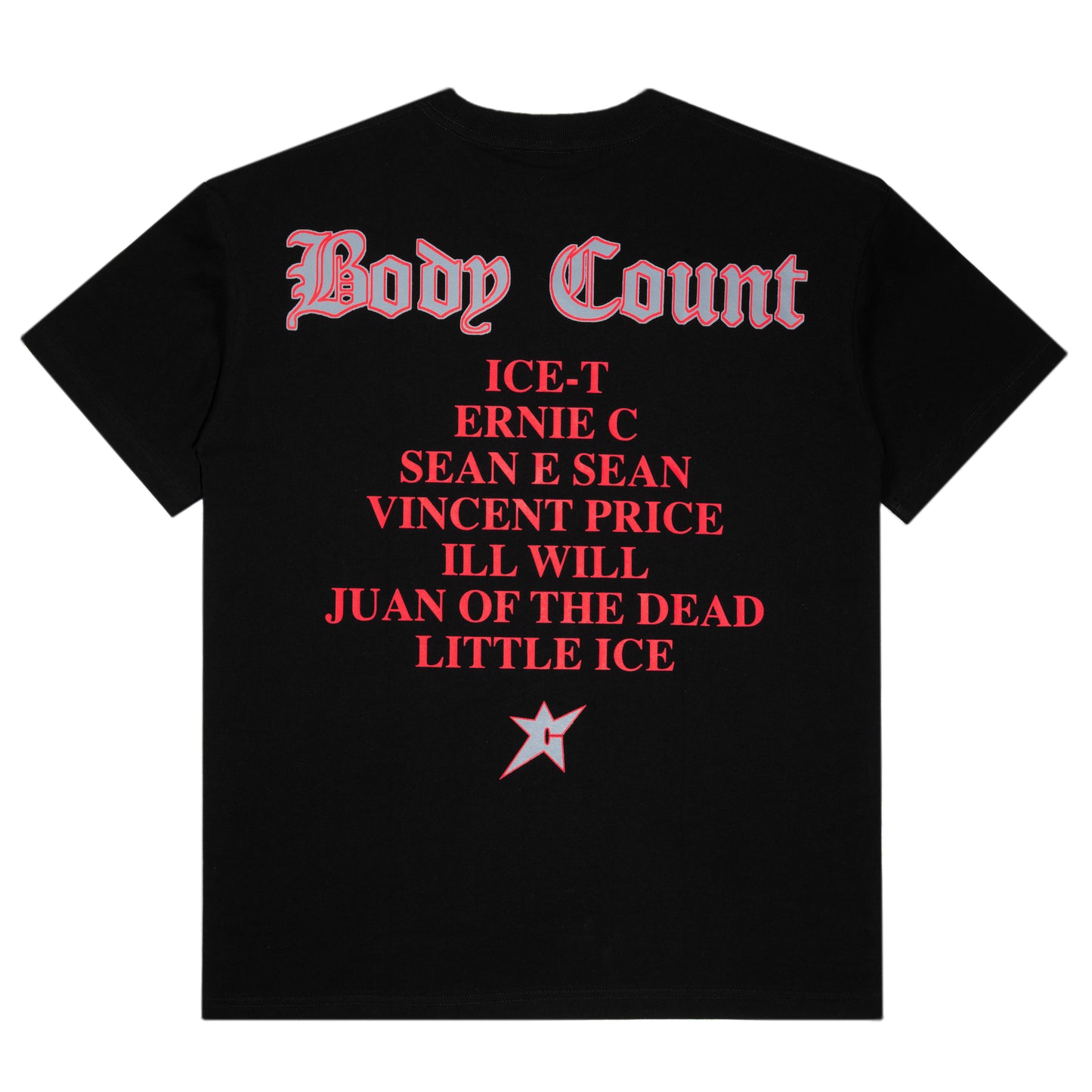 Carpet Company Body Count Chalkline Tee - Black