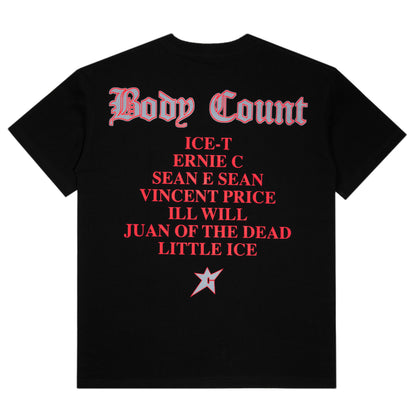 Carpet Company Body Count Chalkline Tee - Black