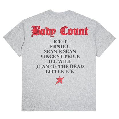 Carpet Company Body Count Chalkline Tee - Grey