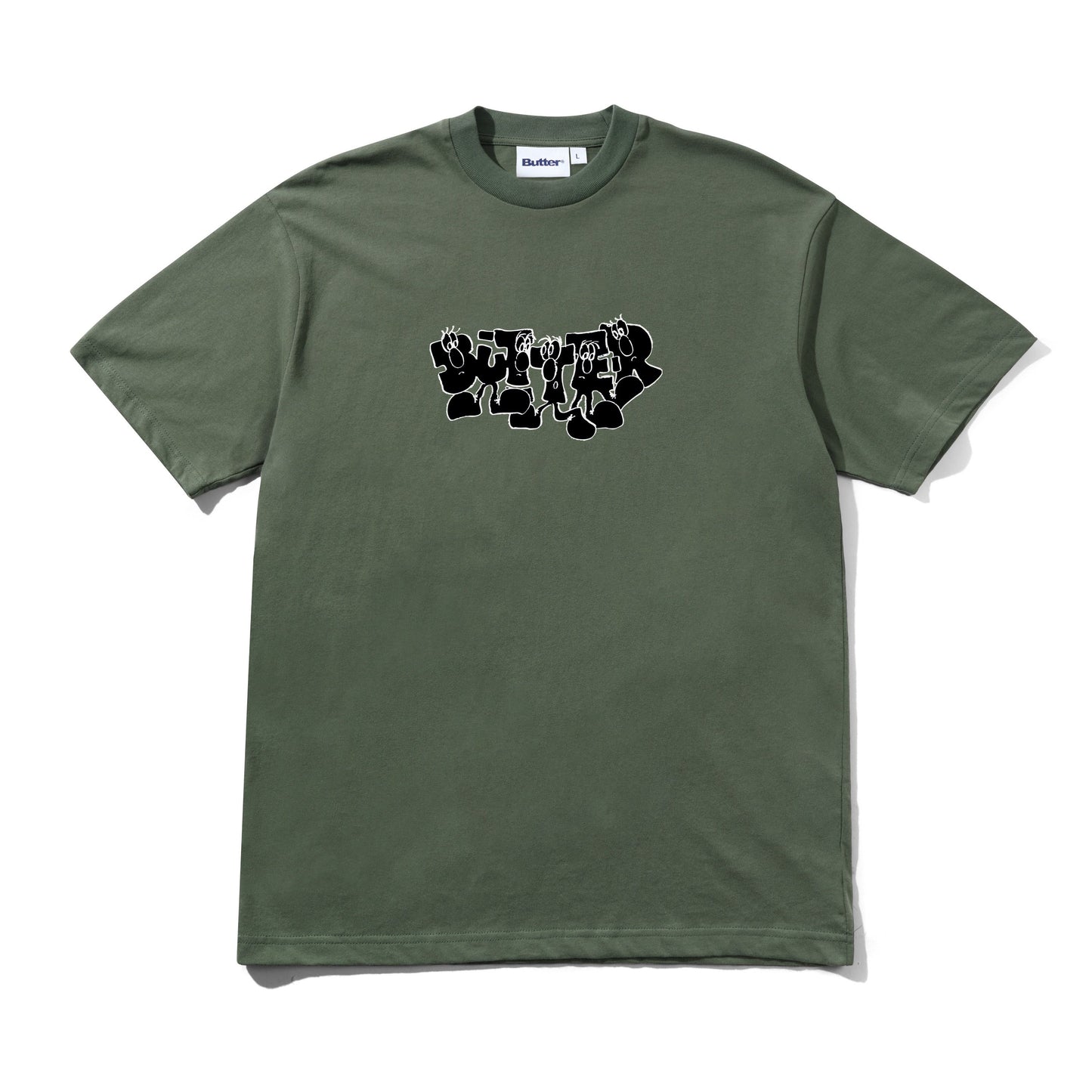 Butter Goods Character Tee - Army