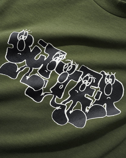 Butter Goods Character Tee - Army