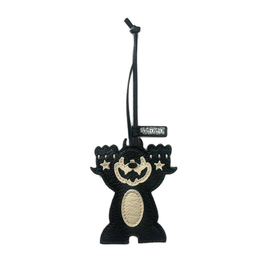 Bycodycody Hell Bent Leather Bag Charm - Black