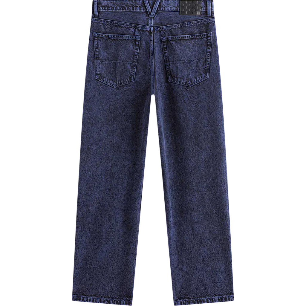 Vans Check-5 Baggy Acid Overdyed Denim Pant - Deep Indigo Blue