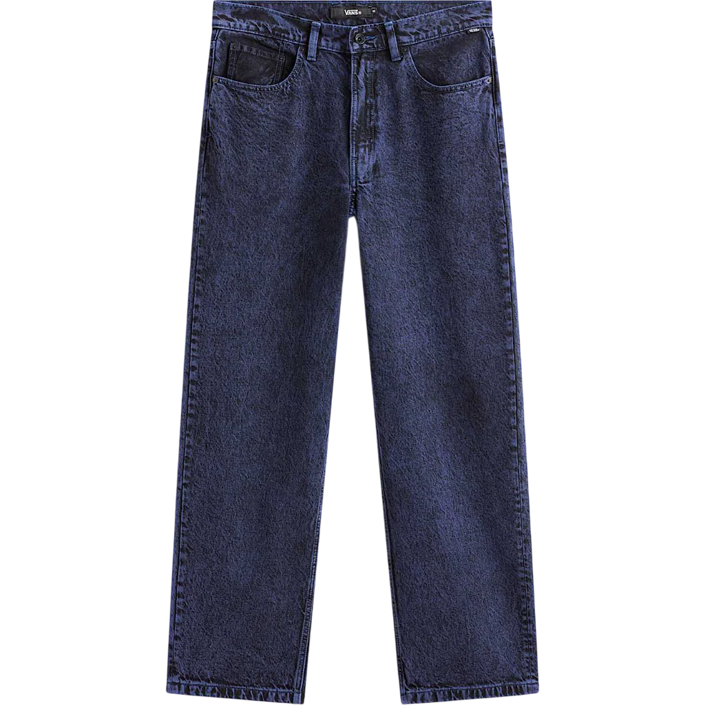 Vans Check-5 Baggy Acid Overdyed Denim Pant - Deep Indigo Blue