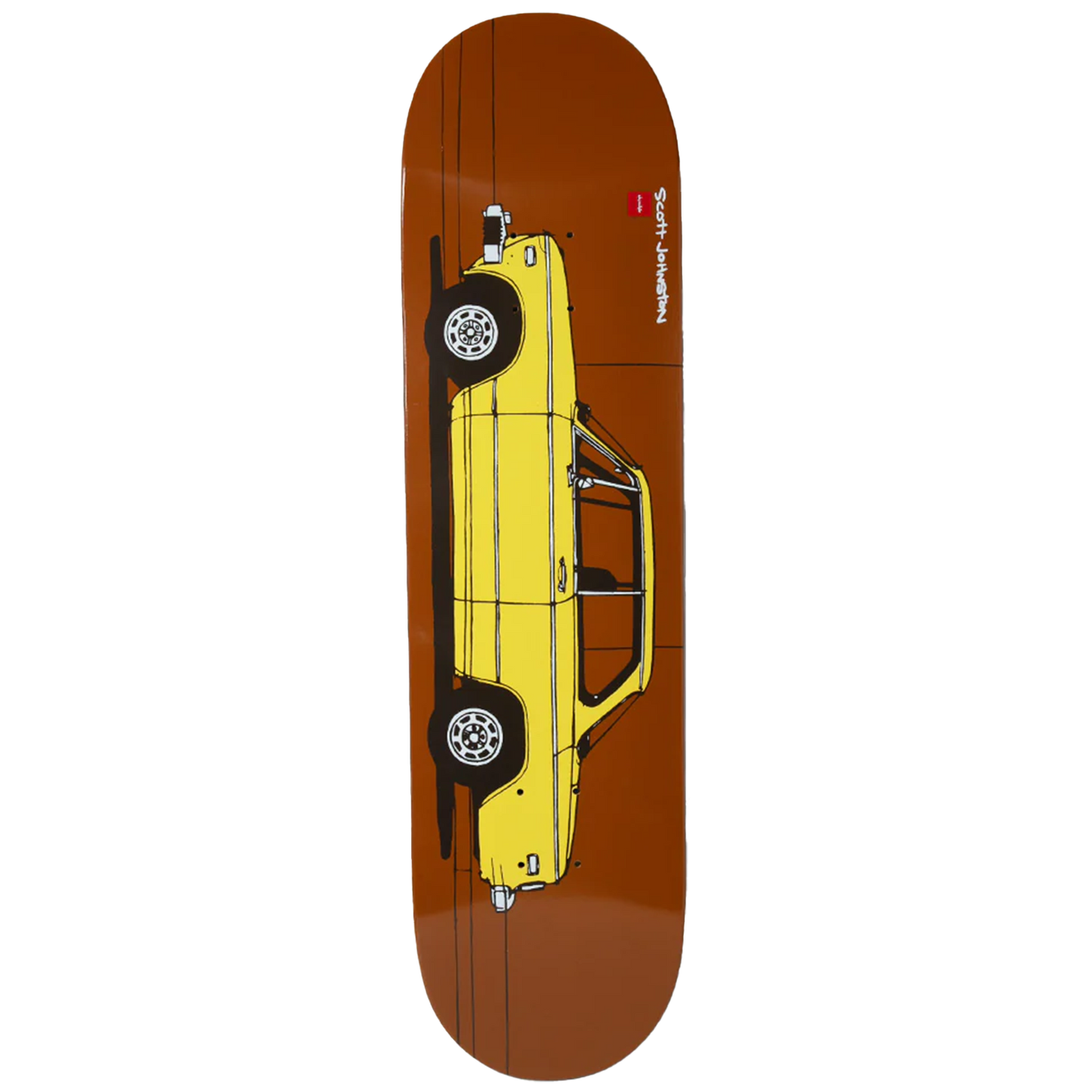 Chocolate Johnston Beamer Reissue Deck - 7.75