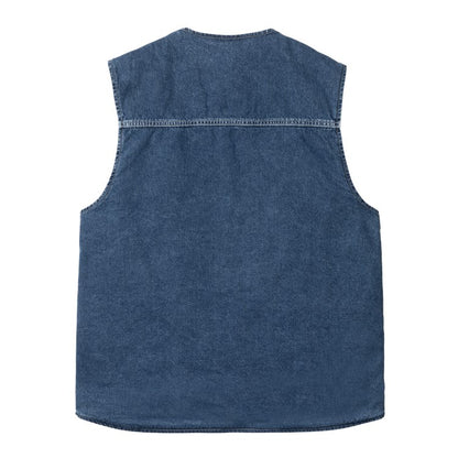 Carhartt WIP Chore Vest - Blue Stone Washed